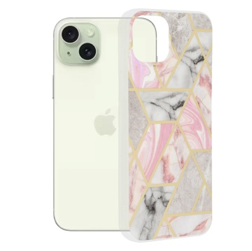Husa Iphone 15 Plus, Pink Hex - Img 1