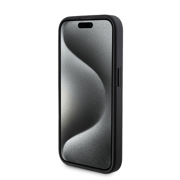 Husa iPhone 15 Pro Guess Hardcase Powerbank MagSafe GUBPM5P15L4GEMGK- Negru - Img 6