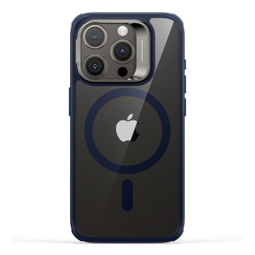 Husa iPhone 15 Pro Max - Clear Dark Blue - Img 2