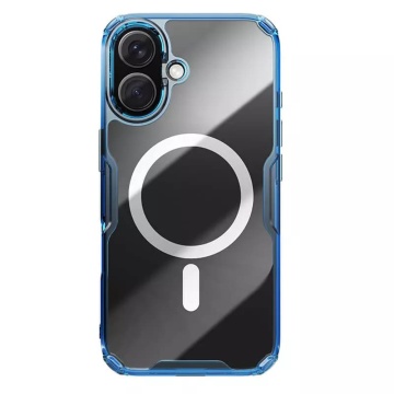 Husa iPhone 16 Nillkin Nature Pro Magnetic - Albastru - Img 1