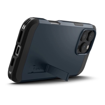 Husa iPhone 16 Pro Max Spigen Tough Armor MagSafe - Metal Slate - Img 2