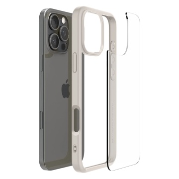Husa iPhone 16 Pro Max Spigen Ultra Hybrid - Natural Titanium - Img 3
