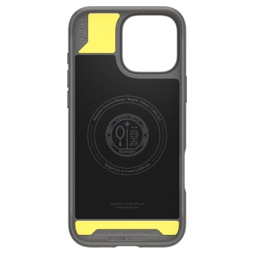 Husa iPhone 16 Pro Spigen Rugged Armor MagSafe - Gri - Img 2