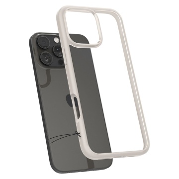 Husa iPhone 16 Pro Spigen Ultra Hybrid - Natural Titanium - Img 3