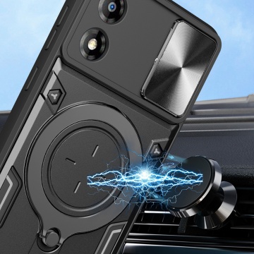 Husa Motorola Moto E13 Techsuit CamGuard Pro - Negru - Img 4