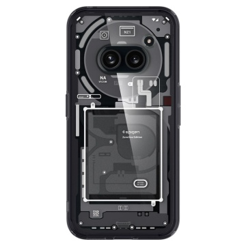Husa Nothing Phone (2a) Plus Spigen Ultra Hybrid Zero One - Negru - Img 4