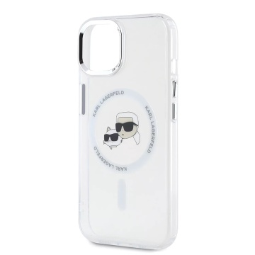 Husa pentru iPhone 15 - Karl Lagerfeld IML MagSafe (KLHMP15SHLSKCH) - Metal - Img 5