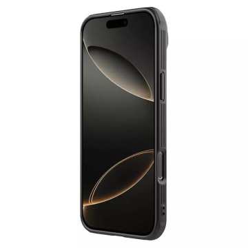 Husa pentru iPhone 16 Pro Max - Nillkin CamShield Prop Magnetic - Transparent Black - Img 4