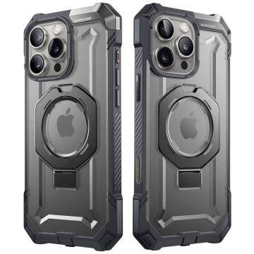 Husa pentru iPhone 16 Pro Max- Supcase Unicorn Beetle Defender - Gray - Img 2