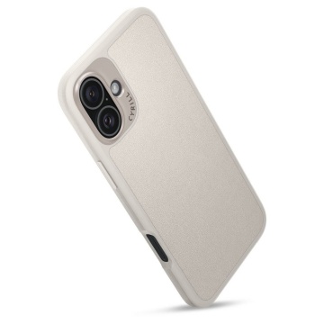 Husa pentru iPhone 16 - Spigen Cyrill Kajuk MagSafe - Cream - Img 3