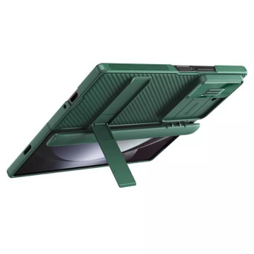 Husa pentru Samsung Galaxy Z Fold6 - Nillkin CamShield Pro Bracket - Green - Img 2
