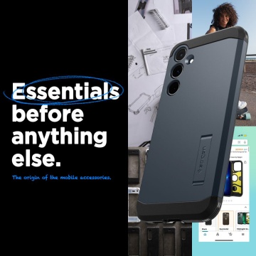Husa Samsung Galaxy A55 5G Spigen Tough Armor - Albastru - Img 7