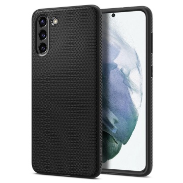 Husa Samsung Galaxy S21 5G Spigen Liquid Air - Negru Mat - Img 1
