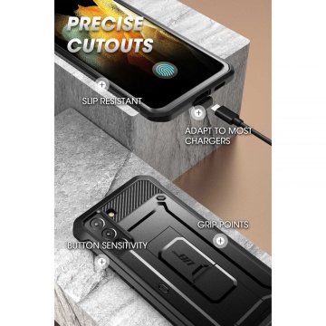 Husa Samsung Galaxy S21 FE 5G Supcase Unicorn Beetle Pro - Negru (Copy 1) - Img 5