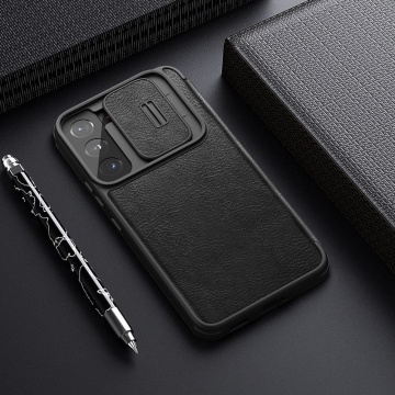 Husa Samsung Galaxy S22 Plus 5G Nillkin QIN Pro Leather - Negru - Img 5
