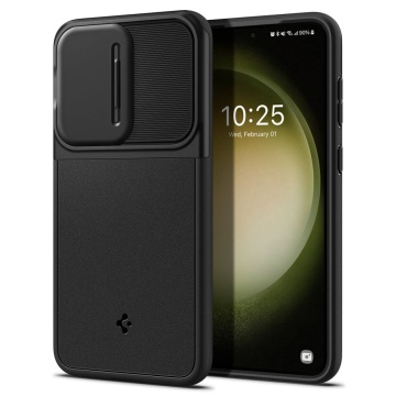 Husa Samsung Galaxy S23 Spigen Optik Armor - Negru - Img 1