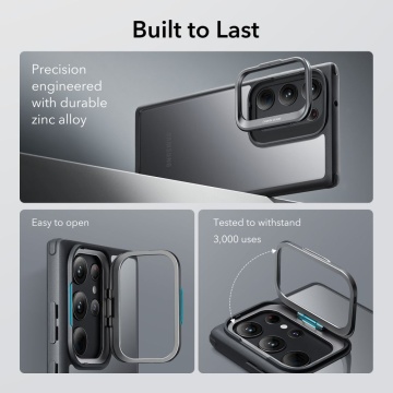 Husa Samsung Galaxy S23 Ultra ESR Classic Kickstand, Clear Black - Img 3