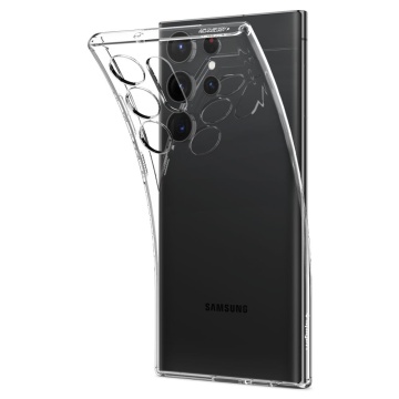 Husa Samsung Galaxy S23 Ultra Spigen Liquid Crystal Glitter, Clear - Img 5
