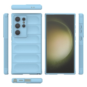 Husa Samsung Galaxy S23 Ultra Techsuit Magic Shield, Blue - Img 2