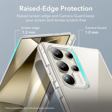 Husa Samsung Galaxy S24 Ultra ESR Air Shield Boost Kickstand, Clear - Img 3