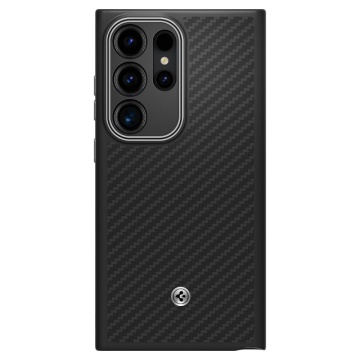 Husa Samsung Galaxy S24 Ultra Spigen Enzo Aramid - Negru - Img 1