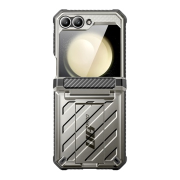 Husa Samsung Galaxy Z Flip6 Supcase Unicorn Beetle Pro - Gri - Img 2