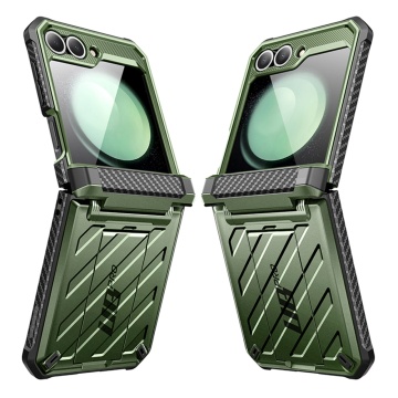 Husa Samsung Galaxy Z Flip6 Supcase Unicorn Beetle Pro - Verde - Img 5