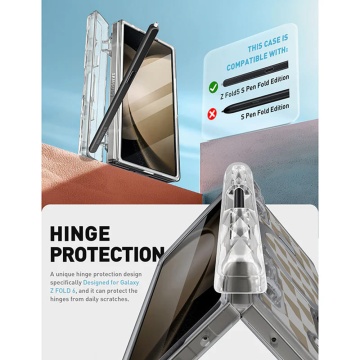 Husa Samsung Galaxy Z Fold6 I-Blason Cosmo Pro MagSafe - Transparenta - Img 4