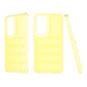 Husa Techsuit Samsung Galaxy S24 FE, Wave Shield - Galben - Img 1