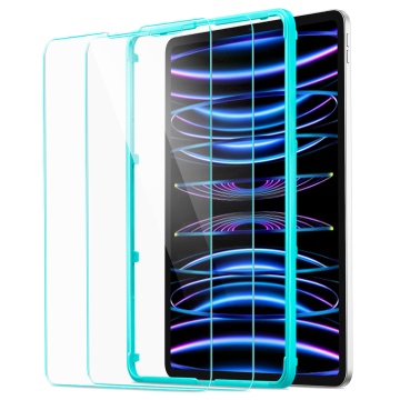 [Pachet 2x] Folie sticla iPad Pro 2018 11.0 A1980/A1979 ESR Tempered Glass 9H - Transparent - Img 1