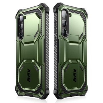 [Pachet 360°] Husa + folie Samsung Galaxy S23 Plus I-Blason Armorbox, Green - Img 2