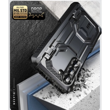 [Pachet 360°] Husa + folie Samsung Galaxy Z Fold6 I-Blason Armorbox - Negru - Img 4