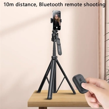 Selfie stick cu tripod si telecomanda, Bluetooth 5.0 Yesido SF17 - Negru - Img 3