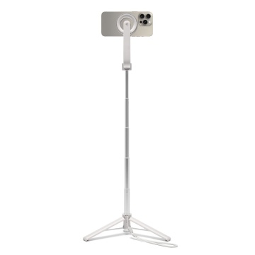 Selfie stick tripod MagSafe Bluetooth Spigen S571W - Alb - Img 5