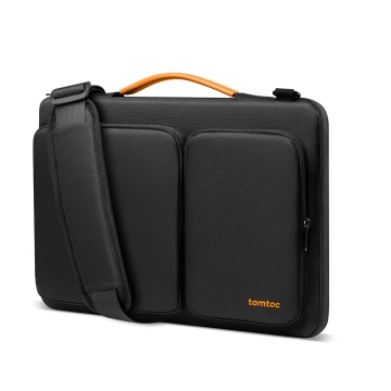 Servieta, geanta laptop 15.6" business Tomtoc, A42E1D1 - Negru - Img 1
