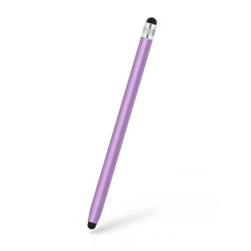 Stylus pen Techsuit, 2in1 universal, Android, iOS, aluminiu, JC01 - Violet - Img 1