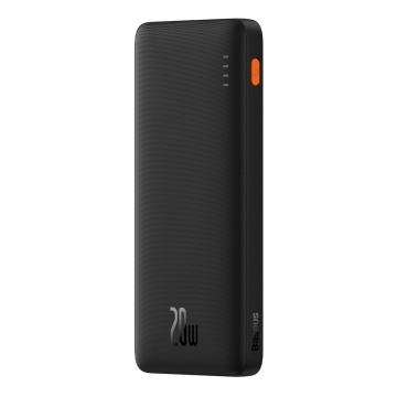 Acumulator Extern USB, Type-C, Micro-USB, 20W, 10000mAh + Cablu Type-C - Baseus Airpow (PPQD090001) - Black - Img 5