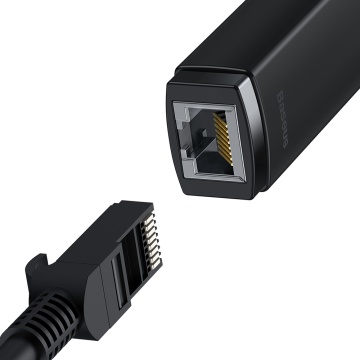 Adaptor Etherne la Type-C Baseus, 100Mbps, WKQX000201 - Negru - Img 6