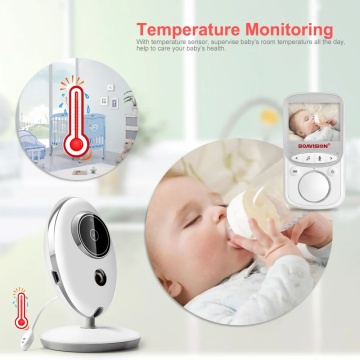Baby monitor pentru monitorizare copii Techsuit, VB605 - Alb - Img 4