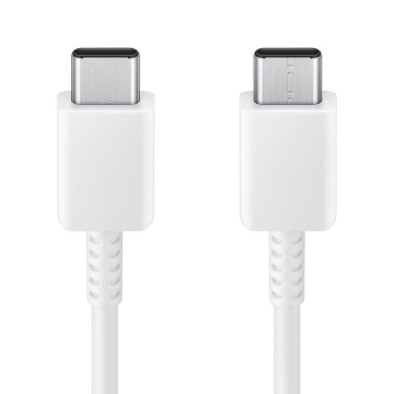Cablu de date Samsung (EP-DX310JWEGEU) - incarcare rapida de la tip C la tip C 3A, 1,8 m - Alb - Img 6