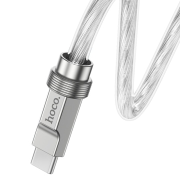 Cablu Super Fast Charging Type-C PD100W Hoco U113, 1m - Argintiu - Img 6