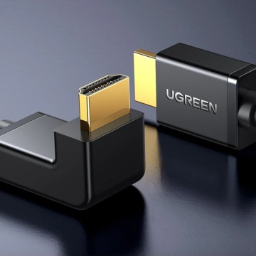 Cablu Video Ugreen- (10173) - HDMI la HDMI în unghi, 4k@30Hz, 2m - Negru - Img 3