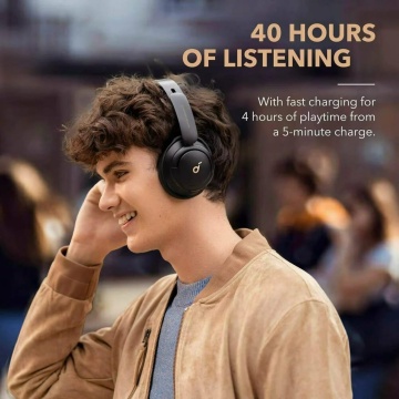 Casti Anker fără fir SoundCore Life Tune (A3029ZA1) - BT 5.0, anulare activă a zgomotului, bas profund, multipunct - negru - Img 7
