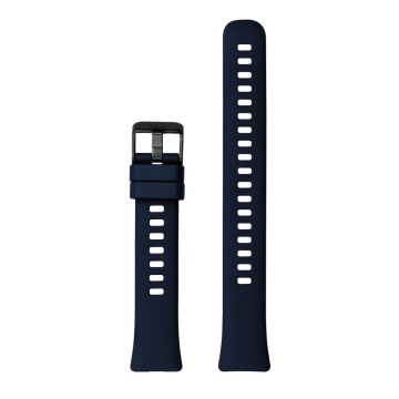 Curea pentru Huawei Band 8 / 9 - Fixed Silicone Strap - Blue - Img 3