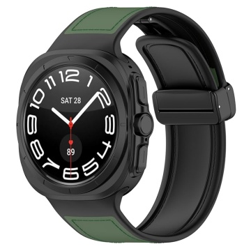 Curea Samsung Galaxy Watch Ultra 47mm Techsuit, W056 - Verde - Img 1
