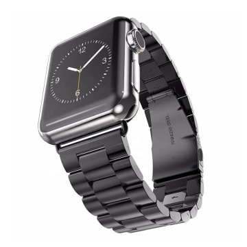 Curea Techsuit W036 - Apple Watch 1/2/3/4/5/6/7/8/9/10/SE/SE 2 (38/40/41/42mm) - Negru - Img 1