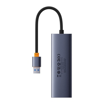 Docking station USB la 3 x USB 3.0, RJ45 Baseus B0005280A813-01 - Gri - Img 6