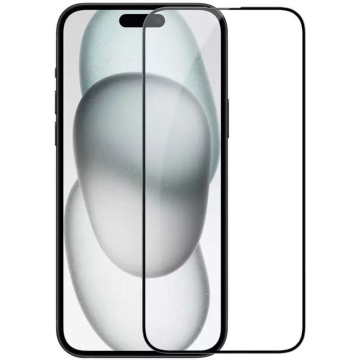 Folie sticla iPhone 15 Plus Nillkin Amazing CP, Negru - Img 1
