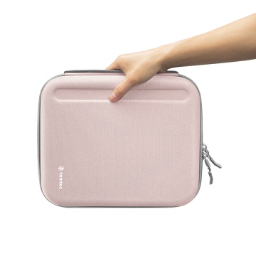 Geanta iPad Pro 12.9 (2018/2020/2021/2022) Tomtoc, B06B1P1 - Roz - Img 3