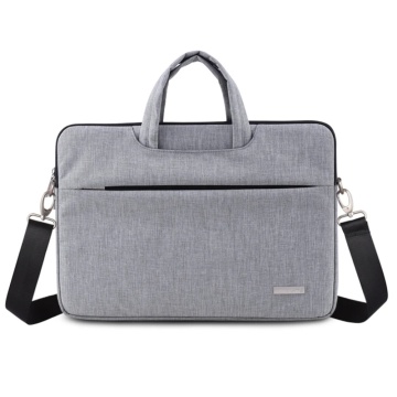 Geanta laptop business 13-14 inch CanvasArtisan, L3-C12 - Gri Deschis - Img 1